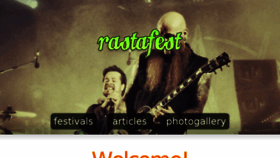 What Rastafest.hu website looked like in 2018 (5 years ago)