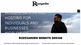 What Rozegarden.net website looked like in 2018 (5 years ago)