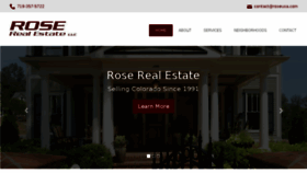 What Roseusa.com website looked like in 2018 (5 years ago)