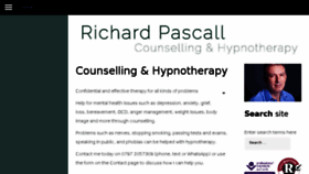 What Richardpascall.co.uk website looked like in 2018 (5 years ago)