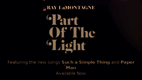 What Raylamontagne.com website looked like in 2018 (5 years ago)
