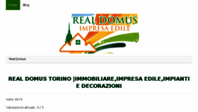 What Realdomus.it website looked like in 2018 (5 years ago)