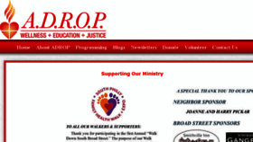 What Rightsofthepoor.org website looked like in 2018 (5 years ago)