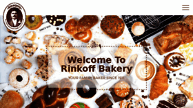 What Rinkoffbakery.co.uk website looked like in 2018 (5 years ago)