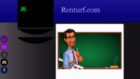 What Renturf.com website looked like in 2018 (5 years ago)