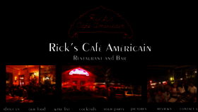 What Rickscafe.co.za website looked like in 2018 (5 years ago)