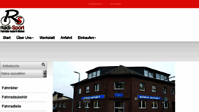 What Radi-sport.de website looked like in 2018 (5 years ago)