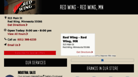 What Redwing.redwingshoestore.com website looked like in 2018 (5 years ago)