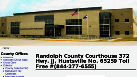 What Randolphcounty-mo.com website looked like in 2018 (5 years ago)