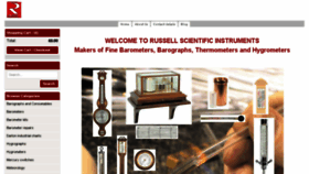 What Russell-scientific.co.uk website looked like in 2018 (5 years ago)