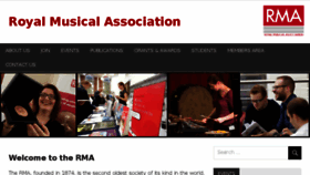 What Rma.ac.uk website looked like in 2018 (5 years ago)