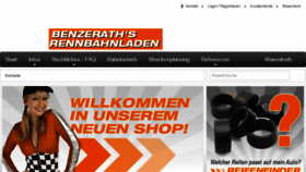 What Rennbahn-benzerath.de website looked like in 2018 (5 years ago)