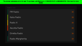 What Radiostella.com website looked like in 2018 (5 years ago)