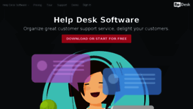 What Re-desk.com website looked like in 2018 (5 years ago)
