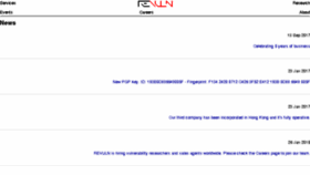 What Revuln.com website looked like in 2018 (5 years ago)