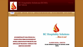 What Rchs.in website looked like in 2018 (5 years ago)