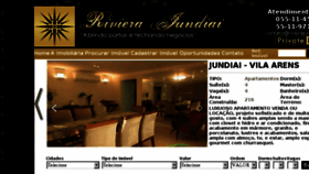 What Rivierajundiai.com.br website looked like in 2018 (5 years ago)