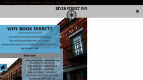 What Riverstreetinn.com website looked like in 2018 (5 years ago)