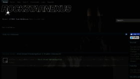 What Rockstarnexus.com website looked like in 2018 (5 years ago)