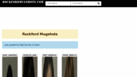 What Rockfordmugshots.com website looked like in 2018 (5 years ago)
