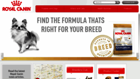 What Royalcanin.co.za website looked like in 2018 (5 years ago)
