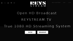 What Reystream.tv website looked like in 2018 (5 years ago)