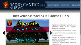 What Radiocanticonuevo.com website looked like in 2018 (5 years ago)