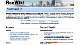 What Rocwiki.org website looked like in 2018 (5 years ago)