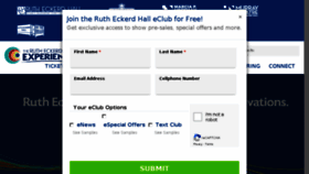 What Rutheckerdhall.com website looked like in 2018 (5 years ago)