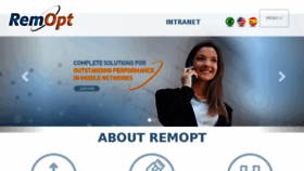 What Remopt.com website looked like in 2018 (5 years ago)