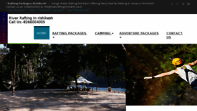 What Riverraftingrishikesh.co.in website looked like in 2018 (5 years ago)