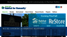 What Rvhabitat.org website looked like in 2018 (5 years ago)
