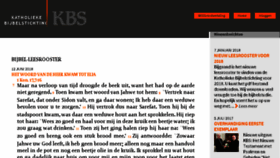 What Rkbijbel.nl website looked like in 2018 (5 years ago)