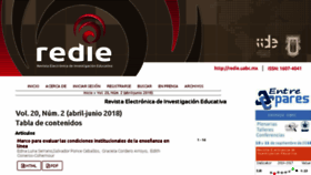 What Redie.uabc.mx website looked like in 2018 (5 years ago)