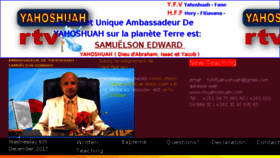 What Rtvyahoshuah.com website looked like in 2018 (5 years ago)