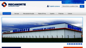 What Recanorte.com.br website looked like in 2018 (5 years ago)