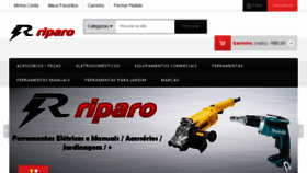 What Riparo.com.br website looked like in 2018 (5 years ago)