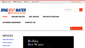What Ringhotwater.com.au website looked like in 2018 (5 years ago)