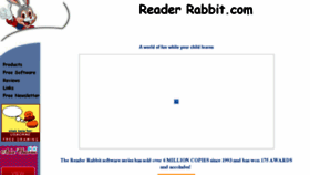 What Reader-rabbit.com website looked like in 2018 (7 years ago)