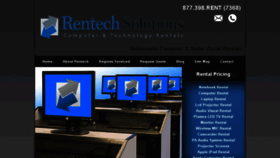 What Rentechsolutions.com website looked like in 2018 (5 years ago)