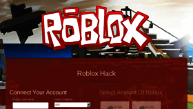 What Robloxbux.net website looked like in 2018 (5 years ago)