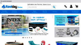 What Raviday-piscine.com website looked like in 2018 (5 years ago)
