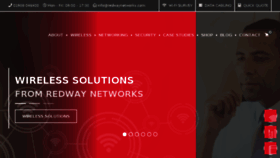 What Redwaynetworks.com website looked like in 2018 (5 years ago)