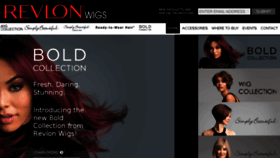 What Revlonwigs.com website looked like in 2018 (6 years ago)