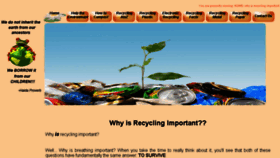 What Rribitt-why-is-recycling-so-important.com website looked like in 2018 (5 years ago)