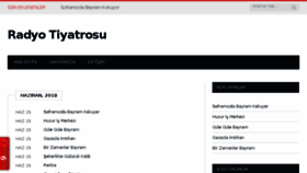 What Radyotiyatrosu.org website looked like in 2018 (5 years ago)