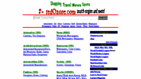 What Redozone.com website looked like in 2018 (5 years ago)