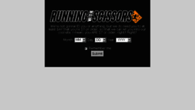 What Runningwithscissors.com website looked like in 2018 (5 years ago)