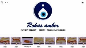 What Rokasamber.com website looked like in 2018 (5 years ago)