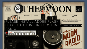 What Radio.nymoon.com website looked like in 2018 (5 years ago)